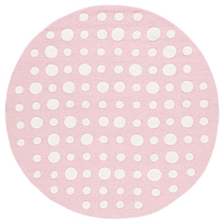 Safavieh Kids SFK926U Pink / Ivory Area Rug Round