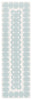 Safavieh Kids SFK927K Turquoise / Ivory Area Rug Runner
