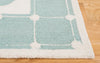Safavieh Kids SFK927K Turquoise / Ivory Area Rug Detail