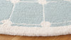 Safavieh Kids SFK927K Turquoise / Ivory Area Rug Detail