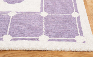 Safavieh Kids SFK927V Purple / Ivory Area Rug Detail