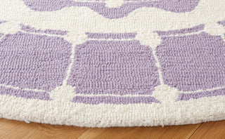 Safavieh Kids SFK927V Purple / Ivory Area Rug Detail