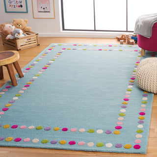 Safavieh Kids SFK928M Blue / Pink Area Rug Room Scene