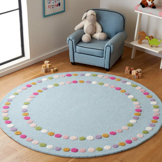 Safavieh Kids SFK928M Blue / Pink Area Rug Room Scene Feature