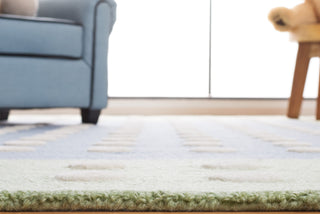 Safavieh Kids SFK929M Blue / Green Area Rug Detail