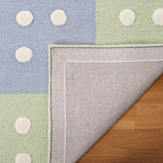 Safavieh Kids SFK929M Blue / Green Area Rug Backing