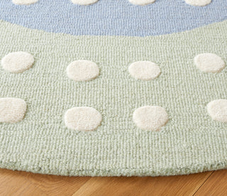 Safavieh Kids SFK929M Blue / Green Area Rug Detail