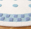 Safavieh Kids SFK930M Ivory / Blue Area Rug Detail