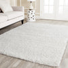 Safavieh California Shag SG151 White Area Rug Room Scene Feature