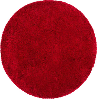 Safavieh Shag SG180 Red Area Rug Round