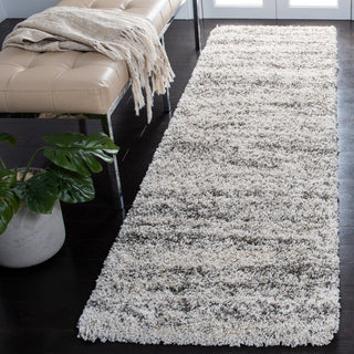 Safavieh Hudson Shag SGH206A Ivory / Grey Area Rug Room Scene Feature