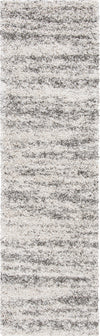 Safavieh Hudson Shag SGH206A Ivory / Grey Area Rug Runner