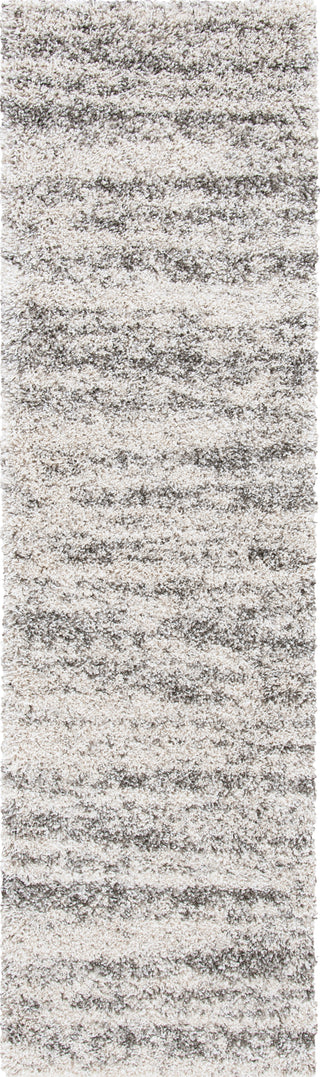 Safavieh Hudson Shag SGH206A Ivory / Grey Area Rug Runner