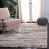 Safavieh Hudson Shag SGH206A Ivory / Grey Area Rug Room Scene Feature