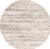 Safavieh Hudson Shag SGH206B Ivory / Beige Area Rug Round