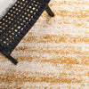 Safavieh Hudson Shag SGH206D Ivory / Gold Area Rug Detail