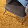 Safavieh Hudson Shag SGH220D Gold Area Rug Detail