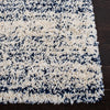 Safavieh Hudson Shag SGH295A Ivory / Navy Area Rug Detail