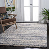 Safavieh Hudson Shag SGH295A Ivory / Navy Area Rug Room Scene