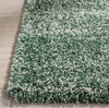 Safavieh Hudson Shag SGH295E Green / Ivory Area Rug Detail