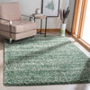 Safavieh Hudson Shag SGH295E Green / Ivory Area Rug Room Scene Feature