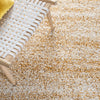 Safavieh Hudson Shag SGH295G Ivory / Gold Area Rug Detail