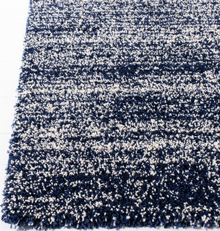 Safavieh Hudson Shag SGH295N Navy / Ivory Area Rug Detail