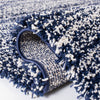 Safavieh Hudson Shag SGH295N Navy / Ivory Area Rug Detail