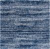 Safavieh Hudson Shag SGH295N Navy / Ivory Area Rug Square