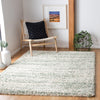 Safavieh Hudson Shag SGH295X Ivory / Green Area Rug Room Scene Feature