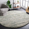 Safavieh Hudson Shag SGH295X Ivory / Green Area Rug Room Scene Feature