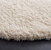 Safavieh Santa Monica Shag SGN725-1212 Ivory Area Rug Detail