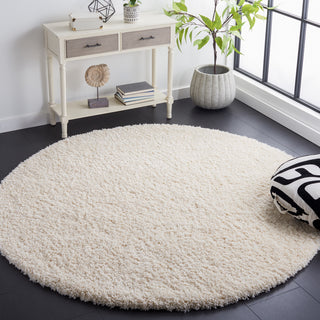 Safavieh Santa Monica Shag SGN725-1212 Ivory Area Rug Room Scene Feature