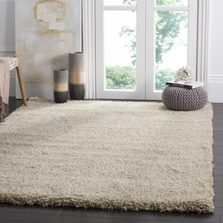 Safavieh Santa Monica Shag SGN725-1313 Beige Area Rug Room Scene Feature