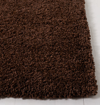 Safavieh Santa Monica Shag SGN725-2727 Brown Area Rug Detail