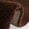 Safavieh Santa Monica Shag SGN725-2727 Brown Area Rug Detail