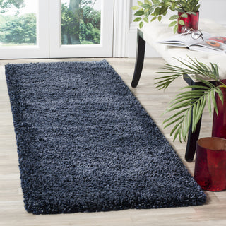 Safavieh Santa Monica Shag SGN725 Navy Area Rug Room Scene Feature