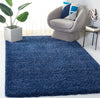 Safavieh Santa Monica Shag SGN725-7070 Navy Area Rug Room Scene Feature