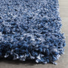 Safavieh Santa Monica Shag SGN725 Navy Area Rug Detail