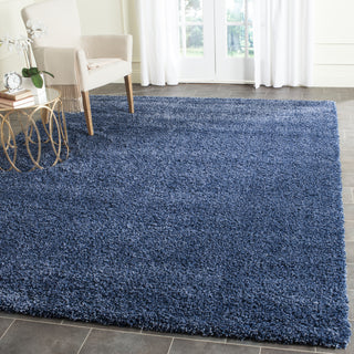 Safavieh Santa Monica Shag SGN725 Navy Area Rug Room Scene
