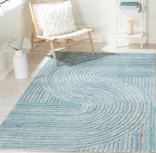 Safavieh Southampton SHA301M Blue Area Rug Room Scene Feature