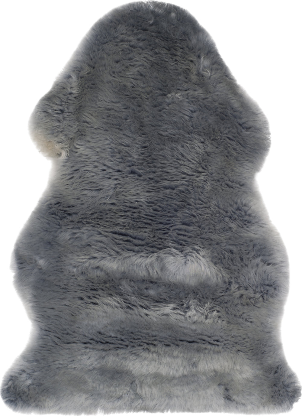 Safavieh Sheep Skin SHS121 Steel Blue Area Rug