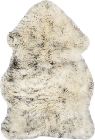 Safavieh Sheep Skin SHS121 Ivory / Smoke Grey Area Rug main image