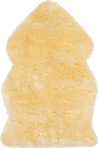 Safavieh Sheep Skin SHS121 Champagne Area Rug main image