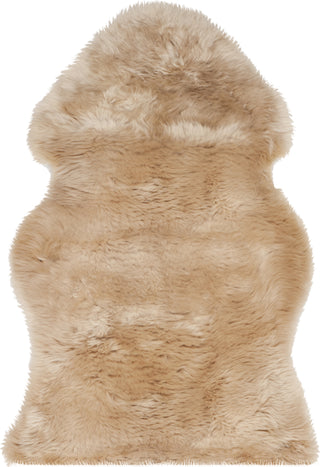 Safavieh Sheep Skin SHS121 Natural Beige Area Rug main image