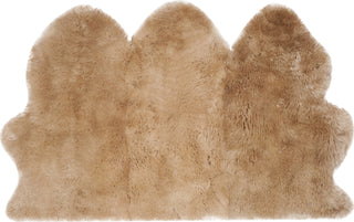 Safavieh Sheep Skin SHS121 Natural Beige Area Rug Main