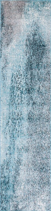 Safavieh Skyler SKY163G Silver / Blue Area Rug Runner