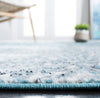 Safavieh Skyler SKY163G Silver / Blue Area Rug Detail