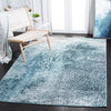 Safavieh Skyler SKY163G Silver / Blue Area Rug Room Scene