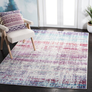 Safavieh Skyler SKY183V Silver / Purple Area Rug Room Scene